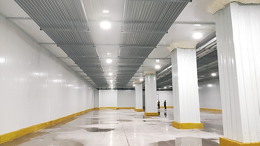 中冰制冷助力赣州华东城冷库建设，打造冷链新标杆